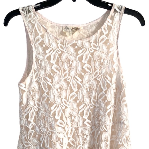 FREE PEOPLE Miles of Lace Ivory Dress Size Small - Picture 6 of 12